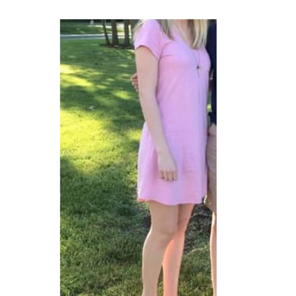 Gap pink t shirt dress/size Small/smoke free home